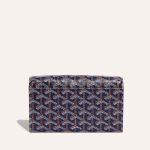 Goyard Varenne Continental Wallet Navy Blue - Image 3